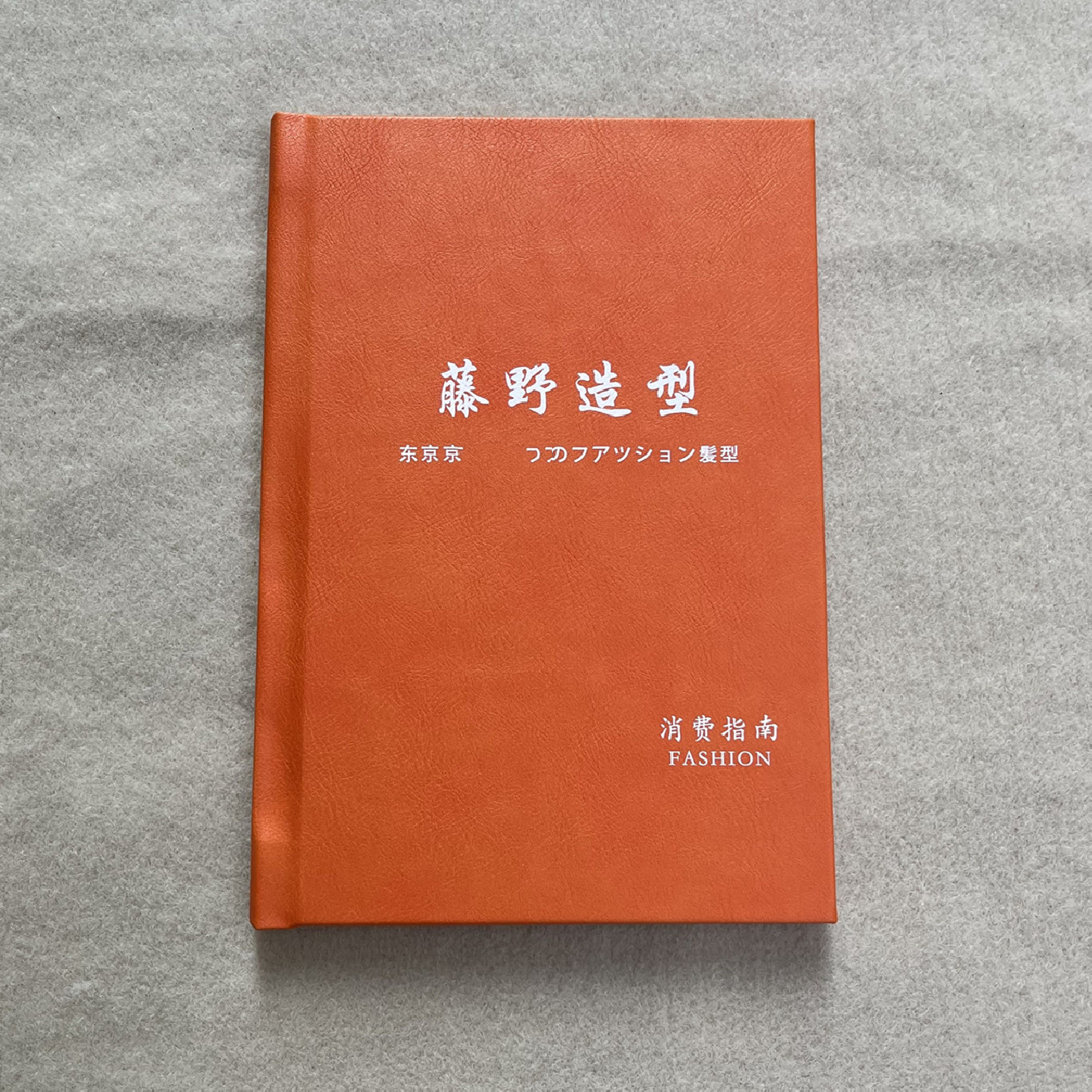 藤野美发价格表皮肤管理发廊价目册微整形美业画册设计制作