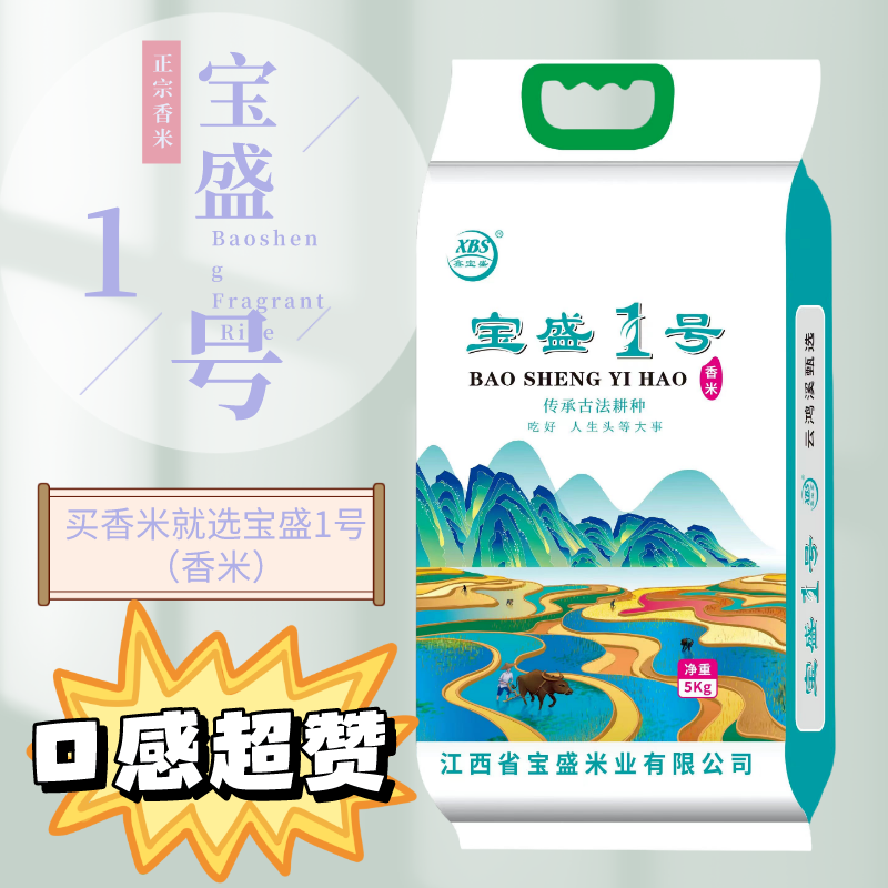江西当季新丝苗香米长粒香大米10斤装5KG籼米堡仔炒饭专用礼品米