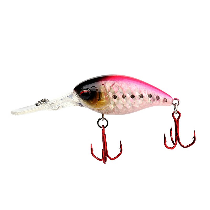 哈斯达摇滚小胖子3d幻影淡海水翘嘴鲈鱼狗鱼诱鱼假饵胖子路亚饵