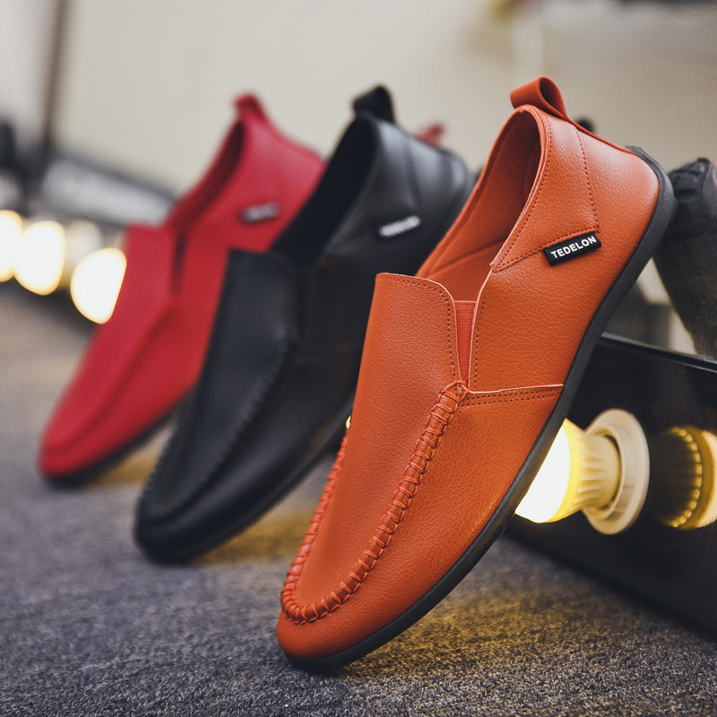 Spring new pattern ventilation Doug shoes Youth leisure time Lazy shoes man Trendy shoes Korean Edition England Versatile Men's Shoes leather shoesin the Men's Shoes, Low shoes  category - from Buy2taobao.com to provide professional Taobao agent buy service