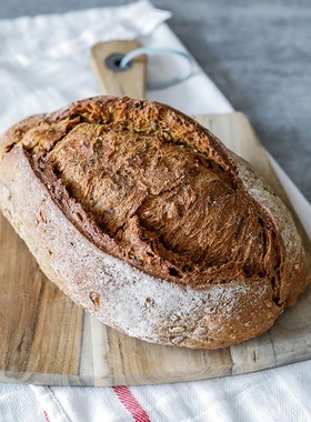 德南营养粗粮骑士面包Jogging Bread切片德式黑麦面包
