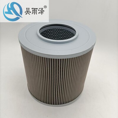 吴雨泽牌适用现代挖掘机R150VS 215VS 225/7进油吸油铜网滤芯配件
