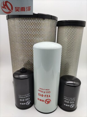 吴雨泽滤芯适用小松PC360-7空气滤芯 机油滤芯柴油滤清器液压滤芯