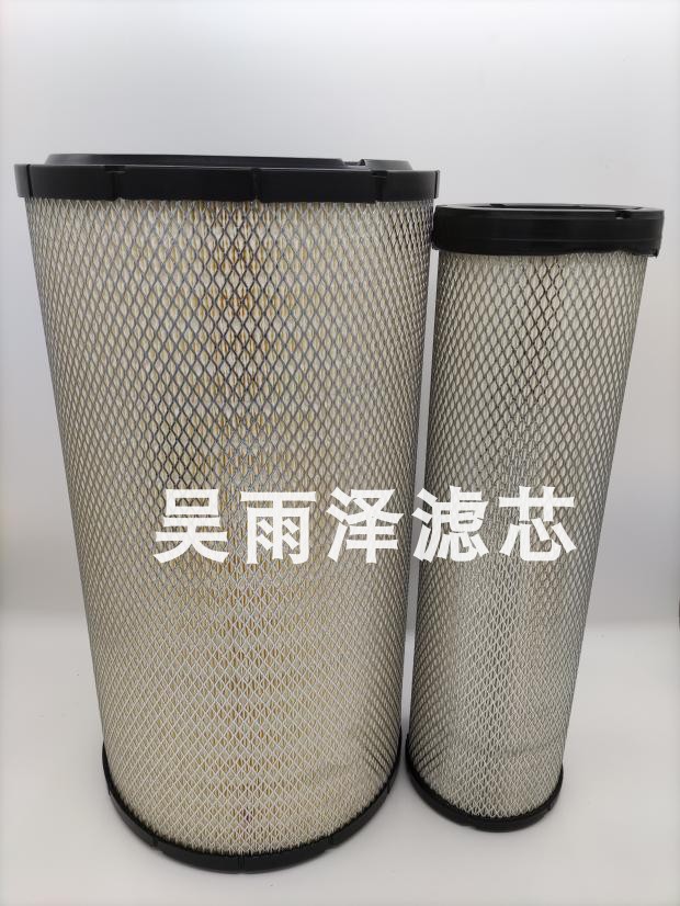 YZK-008现代挖掘机R385LC-9T空气滤清空滤11Q8-20320/11Q8-20310