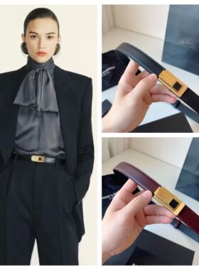 杨树林女士腰带OL职业装休闲真皮皮带裙子裤子高级感设计师通勤