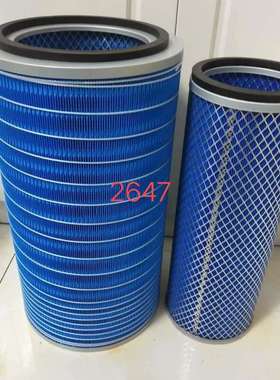 K2647 空滤2648东风天锦240 310陕汽德龙申龙客车货车空气滤芯