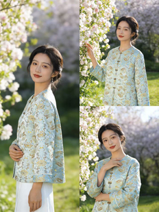 原创设计|凤凰于飞织锦 国风 时尚 中国风女装 上衣外套