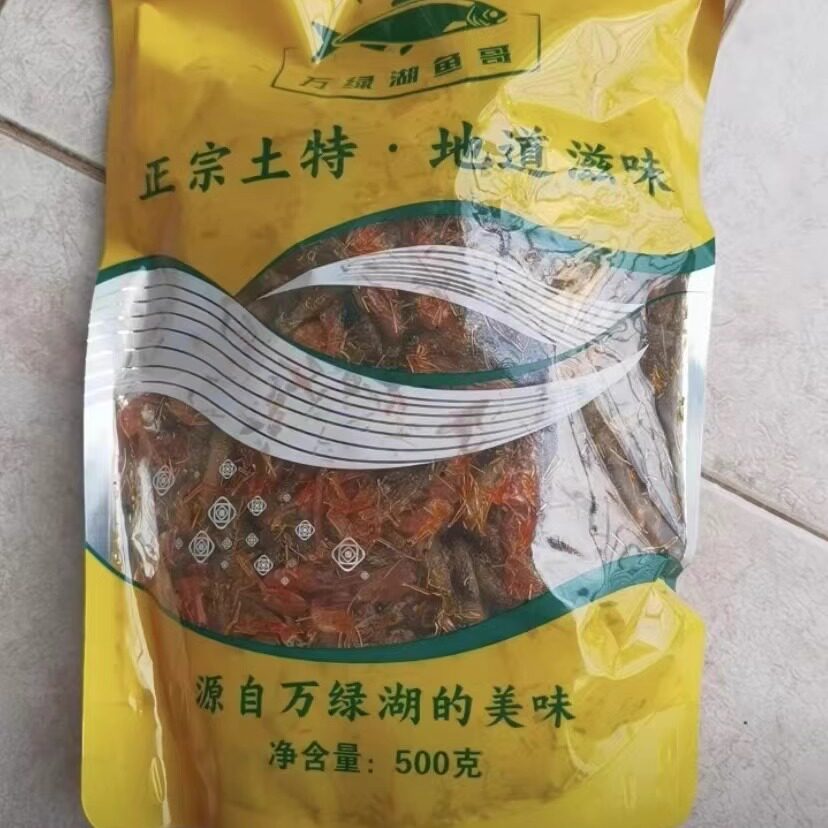 万绿湖鱼哥正宗土特产渔家自制山坑鱼石头小黄鱼小河虾干解馋下酒