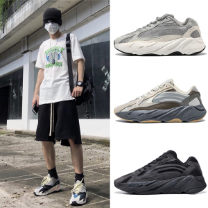 奢椰子700v2男鞋莆田官网正品厚底老爹鞋高-版本灰白过毒运动鞋女