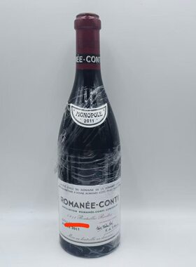 2011年法国罗曼尼康帝红酒Romanee-Conti特级园黑皮诺红葡萄酒