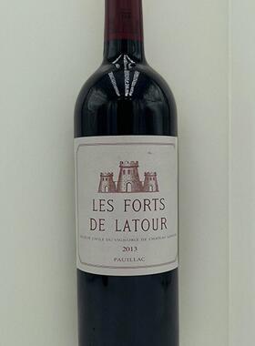 2013年拉图酒庄副牌干红葡萄酒小拉图红酒