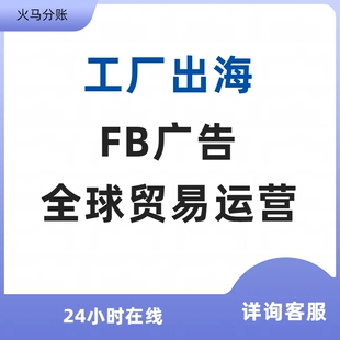 工厂出海运营海外贸易广告币b电商广告投放