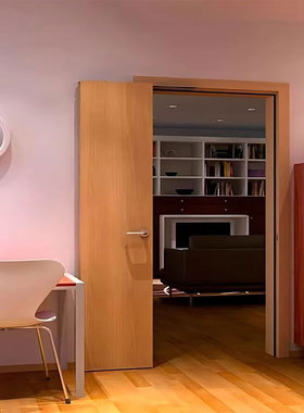 极窄厨房门厕所门洗手间卫生间实木pd门折叠门推拉一体门玻璃移门