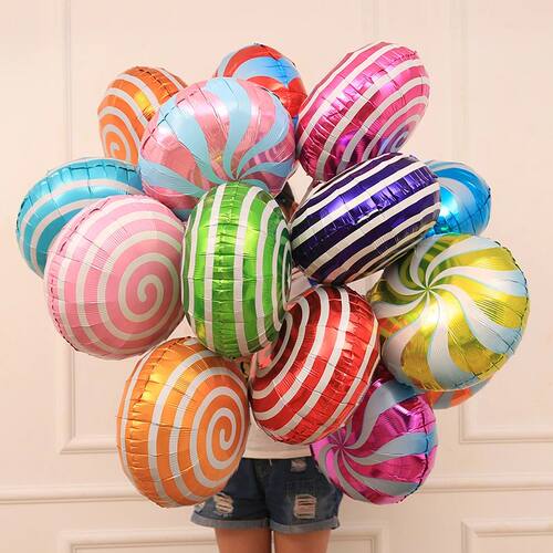 10pcs 18inch Candy Balloons Set Children Birthday Party Deco