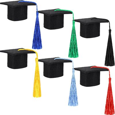 12 Pieces Mini Graduation Cap Class of Mini Graduation Hats