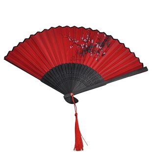 Folding Hand Fan Weddings Traditional Chinese Art Craft Gift