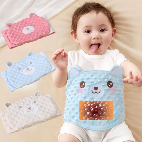 Soft Fabric Baby Cartoon Belly Band Baby Gas Relief Warm Bel