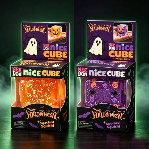 Needoh Halloween Squeeze Toys Sensory Toy Colorful Knead Str
