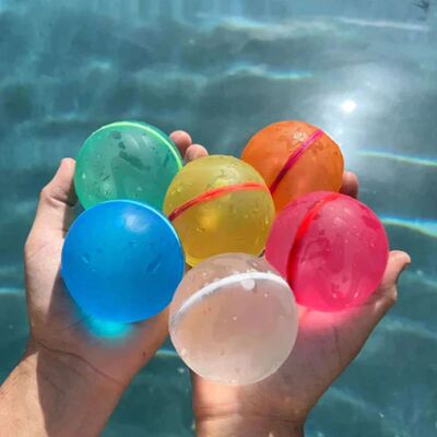 New Reusable Water Balloons Refillable Water Balloon Quick F