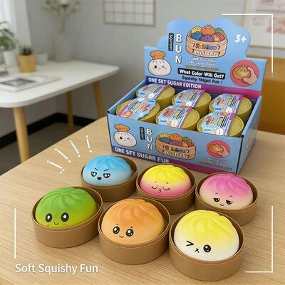 E Squishy Dumpling Pinch Random Blind Box  Squeeze Pressure