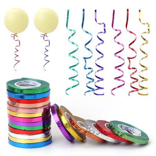 10Meter/Rolls 5mm Balloon Ribbon Party Birthday Wedding Acce