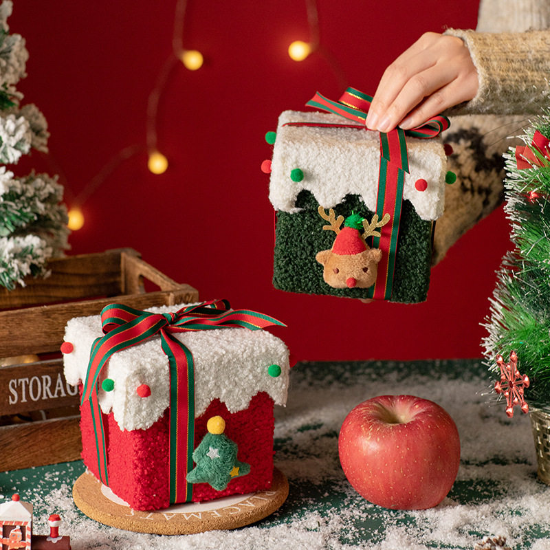 Handmade Diy Christmas Gift Box Christmas Eve Apple Box Upsc