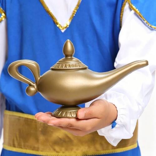 Cartoon Movie Aladdin Lamp Halloween Decoration Cosplay Alla