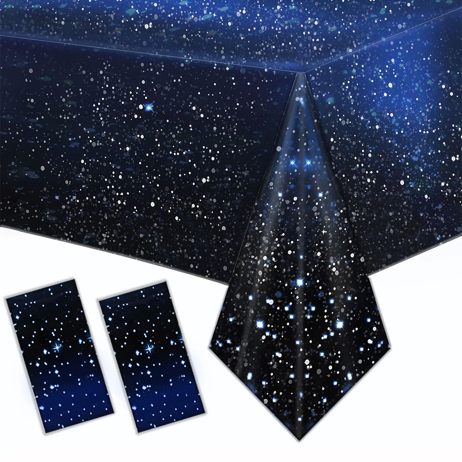 Starry Sky Theme Disposable Tablecloth Outer Space Star Tabl 节庆用品/礼品 节日装扮用品 原图主图