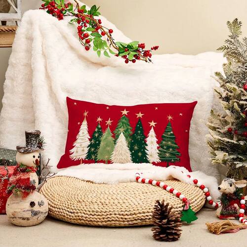 Christmas Pillow Cover Merry Christmas Party Decoration Xmas