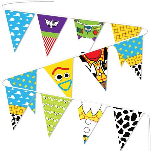 Blue Sky White Clouds cows Banner Party Decorations  Story I