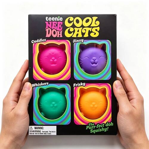New Needoh Cool Cat Maltose Squishy Toys Slow Rise Stress Re