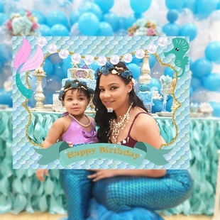 Mermaid Party Supplies Mermaid Theme Decor Balloon