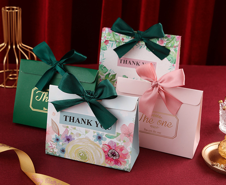 new creative wedding candy box high-end wedding companion