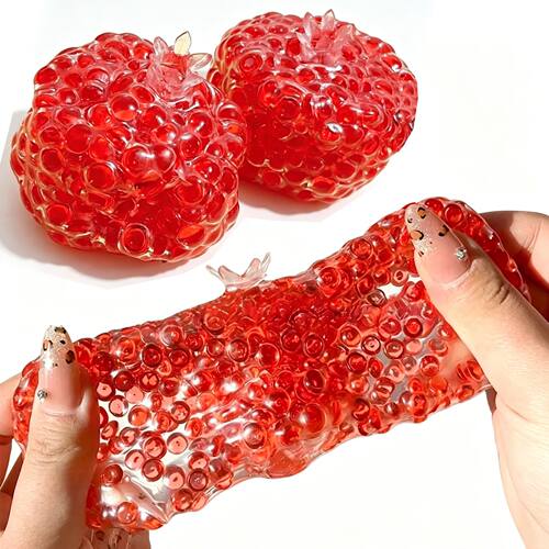 1pc Pomegranate Fidget Stress Ball Durable Acrylic Malleable