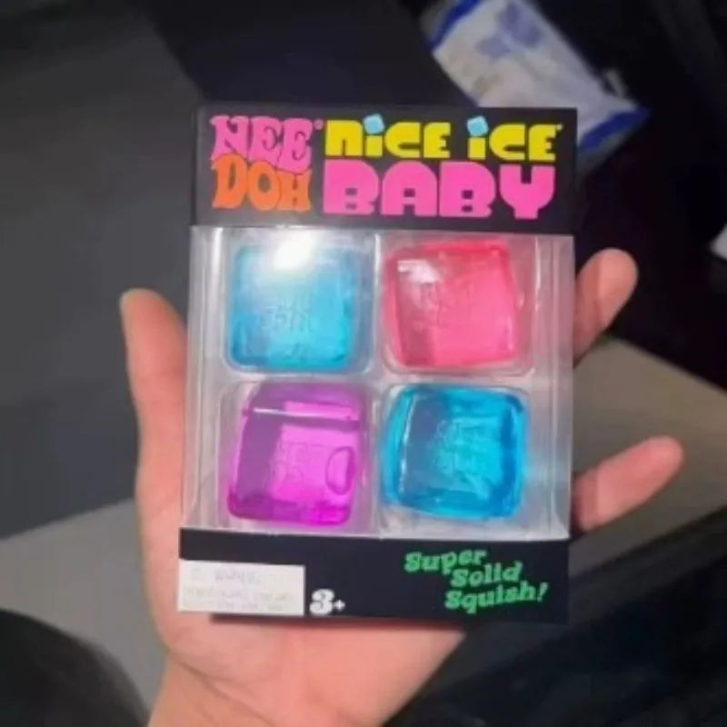 Needoh ice cubes, jellyfish, popsicles, sensory toys in vari - 实物图