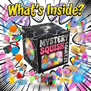 Funny Mix Squishy Blind Box, Random Surprise Squeeze Toys, 1