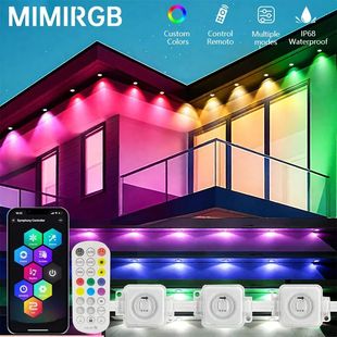 Permanent Outdoor LED MIMIRGB String Lights Light Stri Eaves