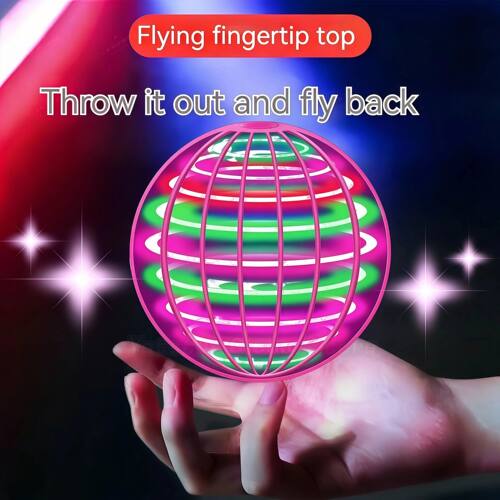 2026 Hover Ball Flying Spinner - Hand Gesture Control, LED L