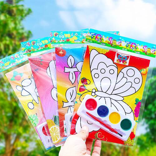 10Pcs DIY Coloring Books for Kids, Kindergarten Reward Gifts
