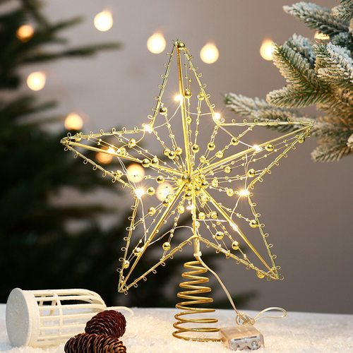 Christmas Tree Top Star Tree Top Star Christmas Five-pointed