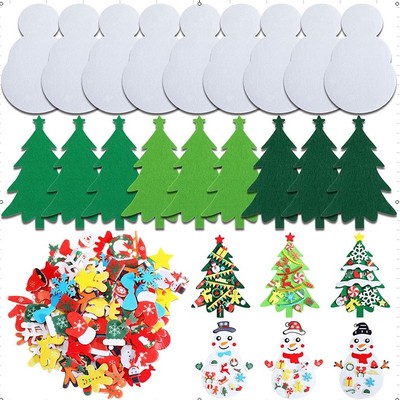 Christmas Craft Kit Diy Christmas Wreath Ornament Art Decora