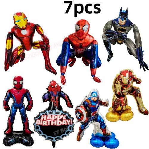 Spidey Giant Balloons Red Spider Aluminum Foil Balloon Super