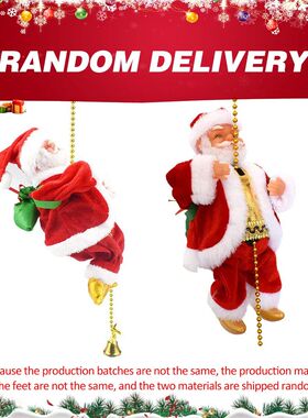 Santa Claus Climbing Beads Battery Operated Electric Climb U
