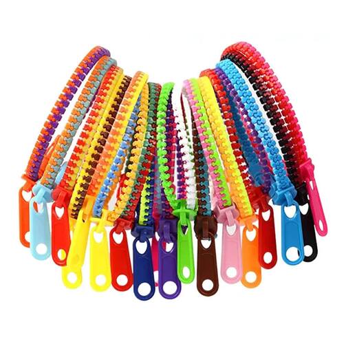 Pack Zipper Bracelet Kids Anti Stress Fidget Toys For Anxiet