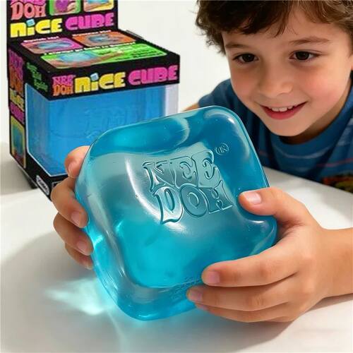 NeeDoh Nice Cube Squishy Stress Soft Stretchy Sensory Fidget