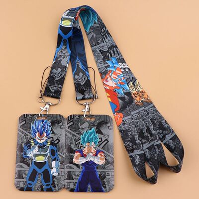 Anime Character Strap Lanyard for Key ID Card Charm Strap Ba