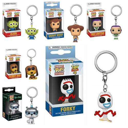 Funko POP Toy Story 4 Forky Slinky Dog Woody Buzz Lightyear