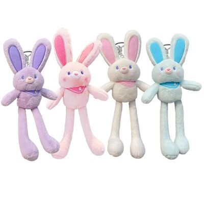 Pull The Rabbit Basket Stuffers Rabbit Keychain Pull Up Rabb