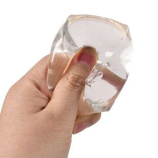 Transparent Ice Cubes Soft TPR Slow Rebound Sequ Maltose Bal