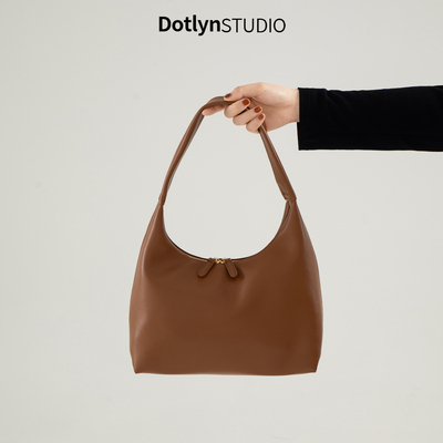 Dotlyn韩系新款软皮hobo包单肩包